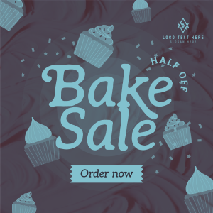 Sweet Bake Sale Instagram post Image Preview
