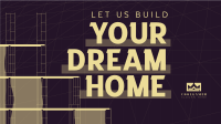 Building Dream Home Facebook Event Cover Design