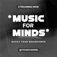 Brain Music Playlist Instagram Post Preview