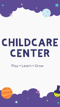 Childcare Center Facebook story Image Preview