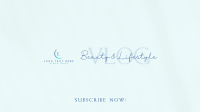 Simple Pristine Beauty YouTube cover (channel art) Image Preview