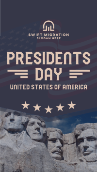 Presidents Day of USA YouTube Short Image Preview