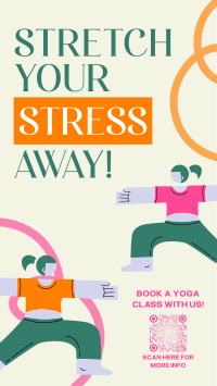 Stretch Your Stress Away TikTok video Image Preview