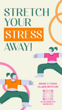 Stretch Your Stress Away TikTok Video Image Preview