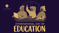 Students International Education Day Facebook Event Cover Design