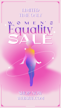 Women Equality Sale Instagram Reel Image Preview