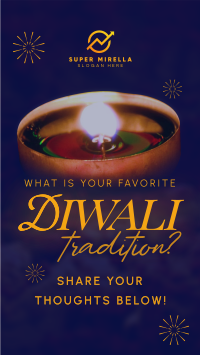 Diwali Tradition Facebook Story Image Preview