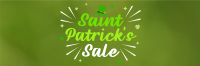 Quirky St. Patrick's Sale Twitter Header Preview