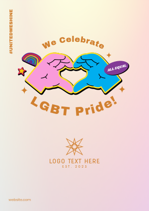 Sticker Pride Flyer Image Preview