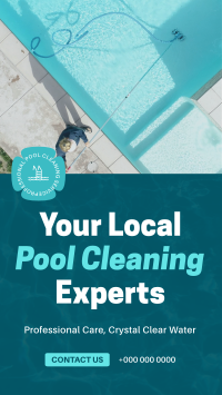 Local Pool Cleaners Instagram story Image Preview