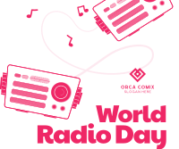 Radio Day Event Facebook Post Design