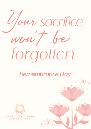 Unity in Remembering Poster Image Preview