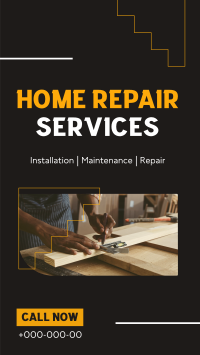 Simple Home Repair Service Instagram story Image Preview