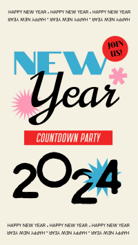 Countdown to New Year TikTok Video Image Preview