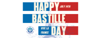 Bastille Day Facebook cover Image Preview