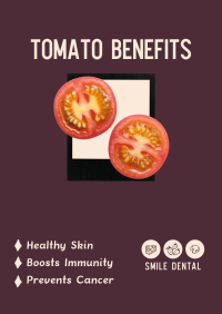 Tomato Benefits Poster Image Preview