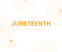 Happiest Juneteenth Facebook post Image Preview