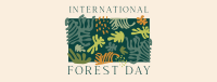International Forest Day Facebook Cover Design