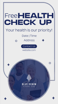 Free Health Checkup Instagram Reel Image Preview