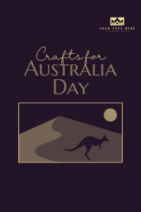 Australia Day Pinterest Pin Design