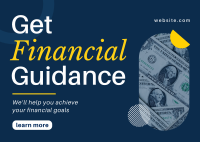 Modern Corporate Get Financial Guidance Postcard Image Preview