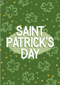 St. Patrick's Clovers Flyer Design