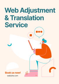 Web Adjustment & Translation Services Poster Image Preview