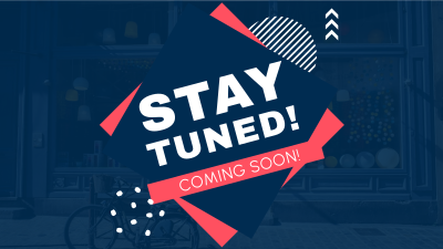 Stay Tuned Facebook event cover Image Preview