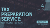 Your Trusted Tax Partner Animation Design