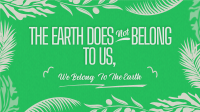 Earth Day Quotes Animation Preview