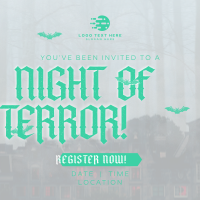 Scary Halloween Party Instagram Post Preview