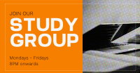 Chill Study Group Facebook ad Image Preview