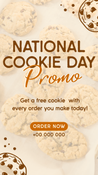 Cookie Day Discount Instagram Story Design