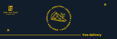 Pizza Time Twitter header (cover) Image Preview