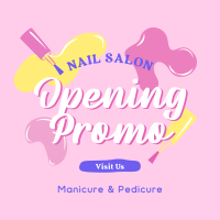 Nail Salon Promotion Instagram Post Design