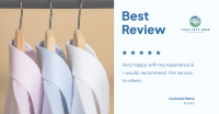 Best Fashion Review Facebook Ad Design