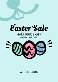 Easter Eggs Sale Flyer Image Preview