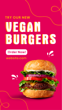 Vegan Burger Buns  YouTube Short Design