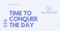 Conquer the Day Facebook ad Image Preview