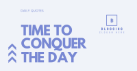Conquer the Day Facebook ad Image Preview