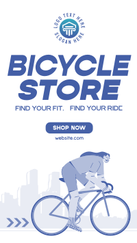 Modern Bicycle Store TikTok video Image Preview
