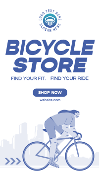 Modern Bicycle Store Video Image Preview