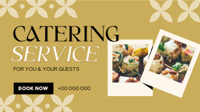 Catering Service Business Facebook event cover Image Preview