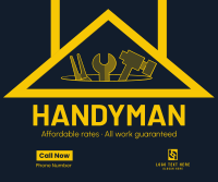Handyman Repairs Facebook post Image Preview