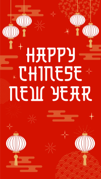 Chinese New Year Lanterns YouTube short Image Preview