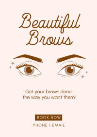 Beautiful Brows Poster Image Preview
