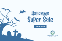 Halloween Super Sale Pinterest board cover Image Preview