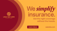 Minimalist Insurance Coverage Animation Preview