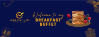 Holiday Breakfast Restaurant Facebook cover Image Preview