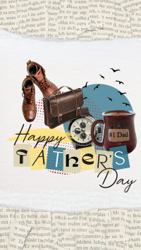 Father's Day Collage Instagram reel Image Preview